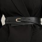 Faux Leather Asymmetrical Belt