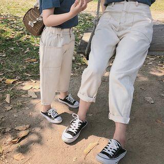 Family Matching Crop Pants