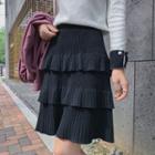Knitted Layered Skirt