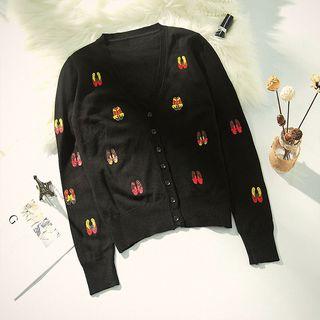 Embroidered Pattern Cardigan