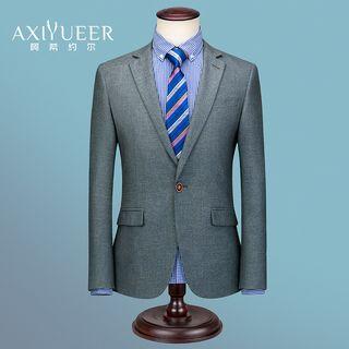 Single-button Blazer / Vest / Dress Pants / Set