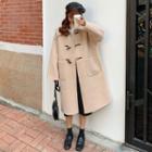 Long-sleeve Toggle Long Coat