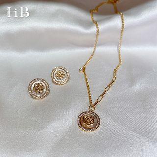 Flower Pendant Necklace 1 Pc - As Shown In Figure - One Size