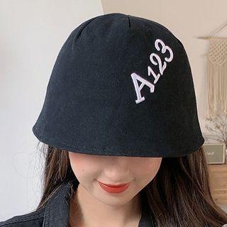 Number Embroidered Bucket Hat