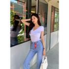 Criss-cross Slim Top