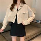 Cropped Cargo Shirt