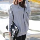 Dolman-sleeve Pullover Dress