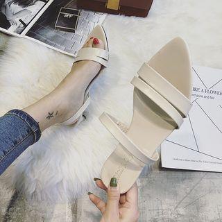 Heel Strappy Sandals