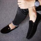Letter Accent Loafers