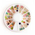 Beaded Nail Art Decoration 12g-15 - One Size