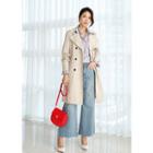 Classic Double-breasted Midi Trench Coat