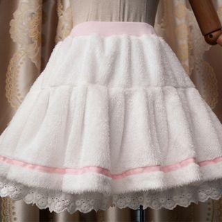 Furry A-line Skirt