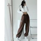 Waffle Loose-fit Harem Pants In 7 Colors