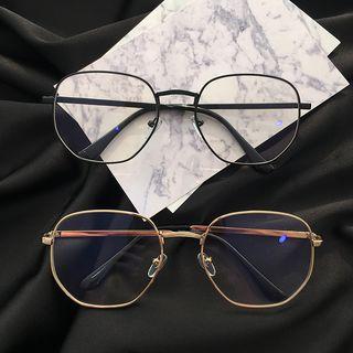 Retro Metal Frame Blue Light Blocking Eyeglasses
