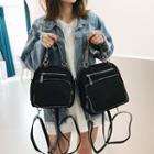 Sequined Top Handle Backpack