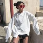 Irregular Long-sleeve Sweatshirt
