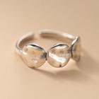 Sterling Silver Open Ring 1pc - Silver - One Size
