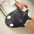 Shark Zip Shoulder Bag