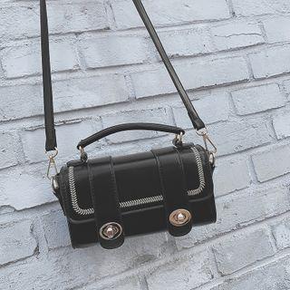 Mini Twist-lock Crossbody Satchel