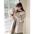 Toggle-buttoned Wool Coat