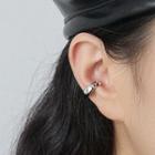 925 Sterling Silver Glossy Earring