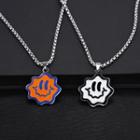 Couple Matching Cartoon Pendant Chain Necklace