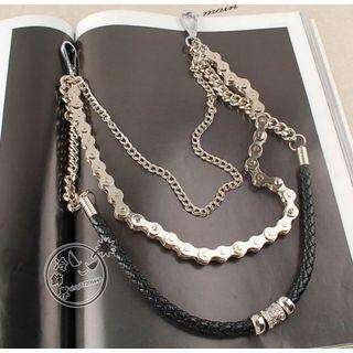 Braided Strap Pants Chain