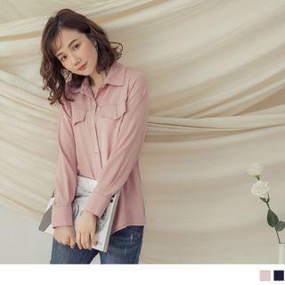 Long Sleeve Stitched Shirt