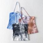 One Strap Tie Dye Cropped Camisole Top