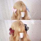 Flower Bow Hair Clip / Hair Tie (various Designs)