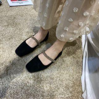 Chain Mary Jane Shoes