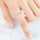 925 Sterling Silver Cloud Open Ring 1pc - Ring - As Shown In Figure - One Size