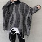 Turtleneck Sweatshirt Dark Gray - One Size