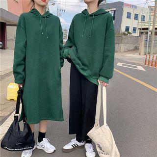 Midi Hoodie Dress / Plain Hoodie