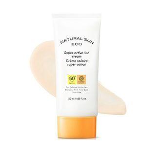 The Face Shop - Natural Sun Eco Super Active Sun Cream 50ml