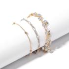 Rhinestone / Alloy Anklet (various Designs) Combination - One Size