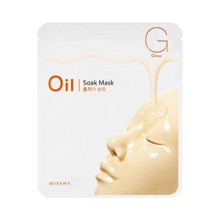 Missha - Cream Soak Mask (glow) 1pc