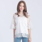 Organza Blouse With Camisole