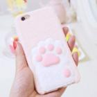 Cat Paw Fleece Iphone 5 / 5s / 6 Plus / 6s Plus Case