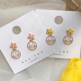 Flower Dream Catcher Earring