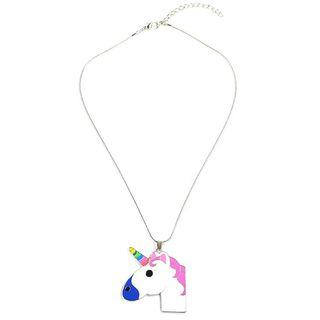 Unicorn Pendant Necklace 01 - 6676 - One Size