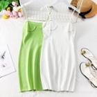 Slim-fit Sleeveless Mini Dress