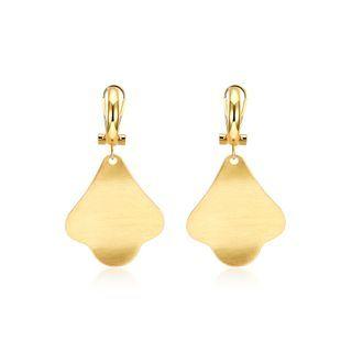 Fashion Golden Tree Earrings Golden - One Size
