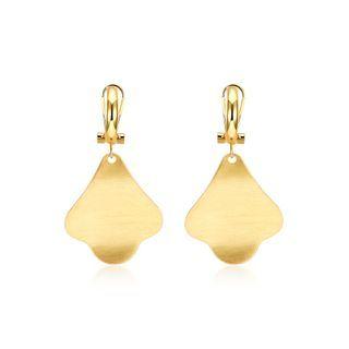 Fashion Golden Tree Earrings Golden - One Size
