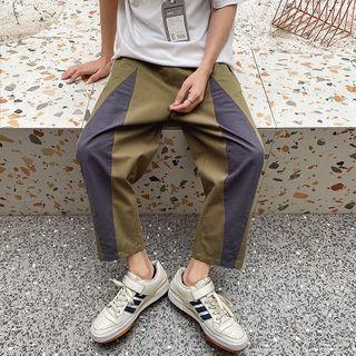 Two Tone Cropped Pants