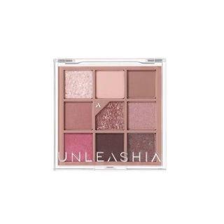 Unleashia - Glitterpedia Eye Palette New - 3 Types N 5 All Of Dusty Rose