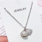 Shell Necklace Silver - One Size