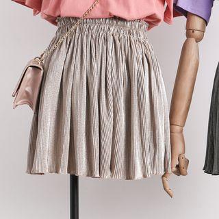 Glittered A-line Skirt