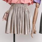 Glittered A-line Skirt