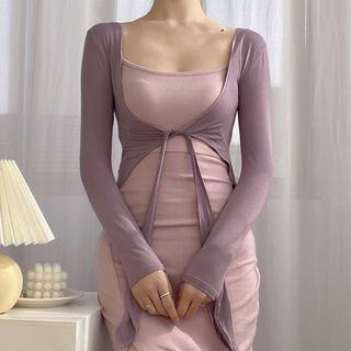 Tie Waist Shrug
